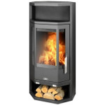 Krbová kamna ABX Tampere černý plech